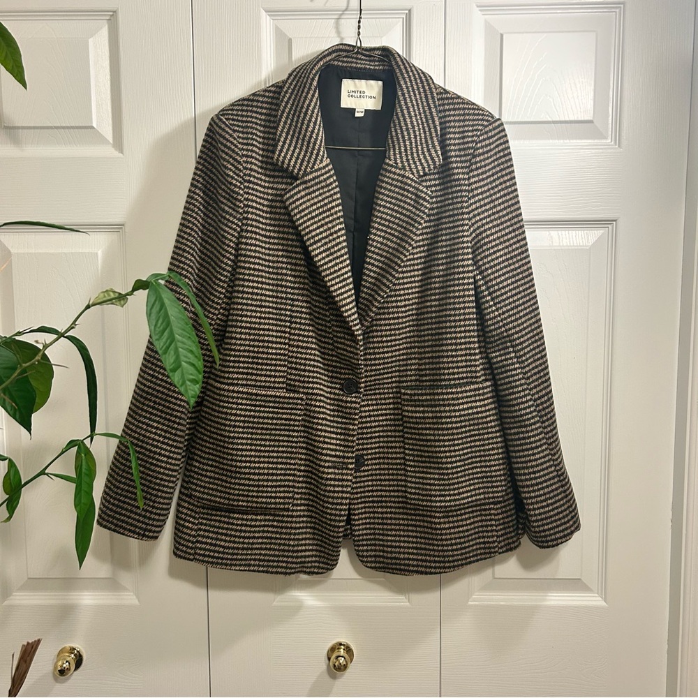 Women's Houndstooth Blazer